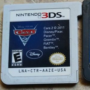 Nintendo 3DS Cars 2 Video Game